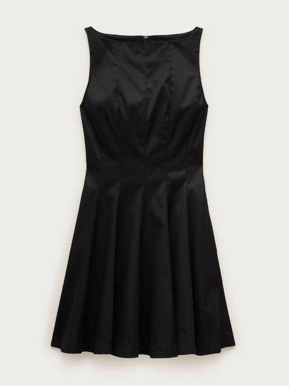 J. Crew Black Pleated Mini Dress 10 NWT - Picture 4 of 8